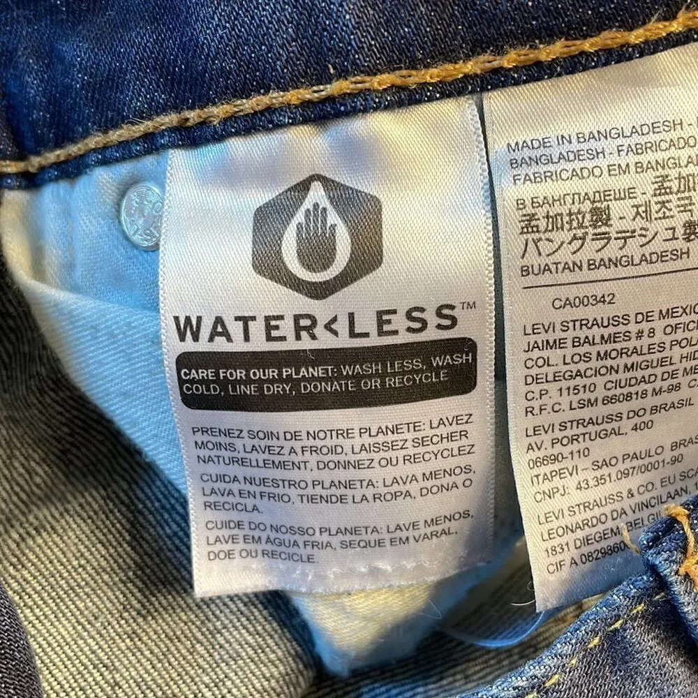 LEVI’S Mens dark blue jeans